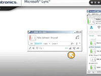 缤特力耳机在 Microsoft Lync 2010 上设置通话控制指南