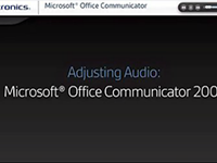 缤特力耳机在Microsoft Lync Communicator 2007 上设置指南